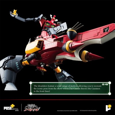 TENGEN TOPPA GURREN LAGANN - Dai-Gurren POSE+METAL series Art Storm PVC Figure 33 cm