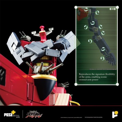TENGEN TOPPA GURREN LAGANN - Dai-Gurren POSE+METAL series Art Storm PVC Figure 33 cm