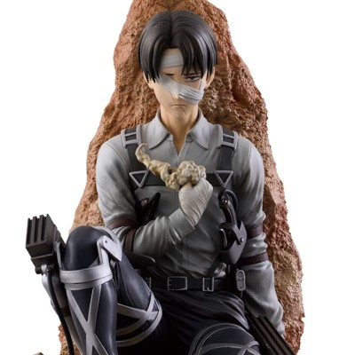 ATTACK ON TITAN - Levi Battle Of Heaven And Earth Ichibansho Bandai PVC Figure 11 cm