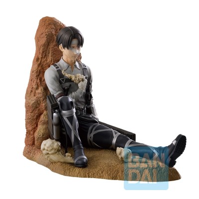 ATTACK ON TITAN - Levi Battle Of Heaven And Earth Ichibansho Bandai PVC Figure 11 cm