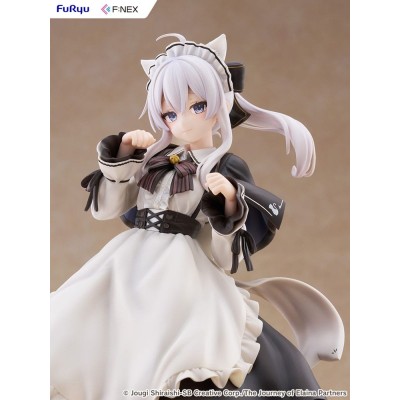WANDERING WITCH: THE JOURNEY OF ELAINA - Elaina Maid costume with cat ears Ver. 1/7 Furyu PVC Figure 24 cm
