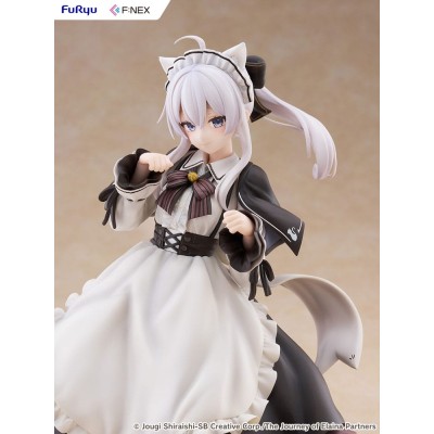 WANDERING WITCH: THE JOURNEY OF ELAINA - Elaina Maid costume with cat ears Ver. 1/7 Furyu PVC Figure 24 cm