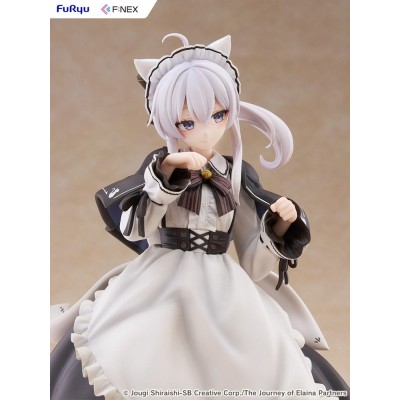 WANDERING WITCH: THE JOURNEY OF ELAINA - Elaina Maid costume with cat ears Ver. 1/7 Furyu PVC Figure 24 cm