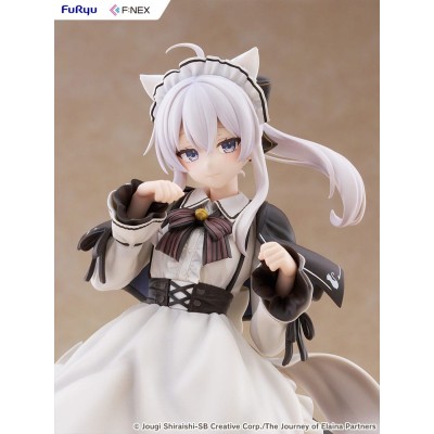 WANDERING WITCH: THE JOURNEY OF ELAINA - Elaina Maid costume with cat ears Ver. 1/7 Furyu PVC Figure 24 cm