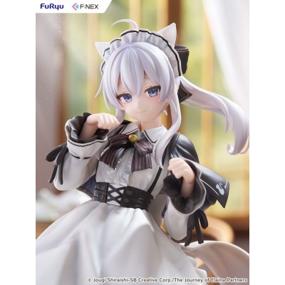 WANDERING WITCH: THE JOURNEY OF ELAINA - Elaina Maid costume with cat ears Ver. 1/7 Furyu PVC Figure 24 cm