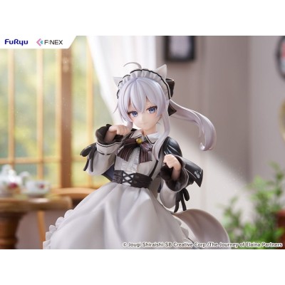 WANDERING WITCH: THE JOURNEY OF ELAINA - Elaina Maid costume with cat ears Ver. 1/7 Furyu PVC Figure 24 cm
