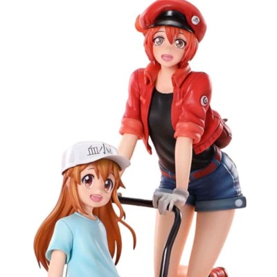 CELLS AT WORK - Red Blood Cell & Platelet Prisma Wing Prime 1 Studio PVC Figure 26 cm