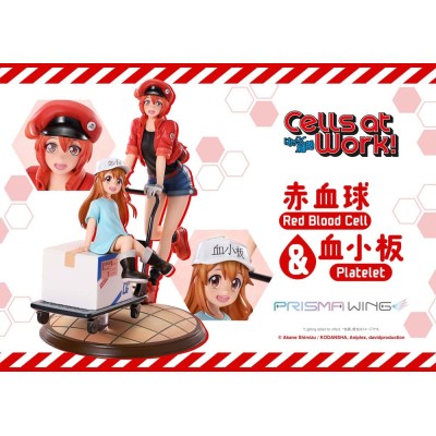 CELLS AT WORK - Red Blood Cell & Platelet Prisma Wing Prime 1 Studio PVC Figure 26 cm
