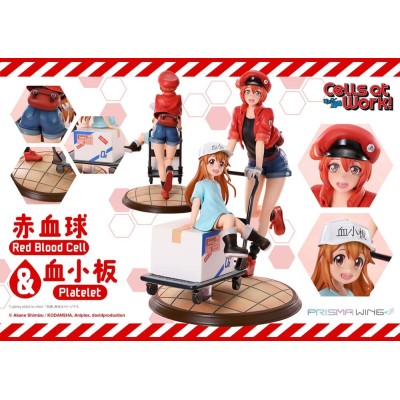 CELLS AT WORK - Red Blood Cell & Platelet Prisma Wing Prime 1 Studio PVC Figure 26 cm