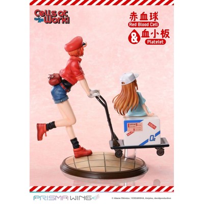 CELLS AT WORK - Red Blood Cell & Platelet Prisma Wing Prime 1 Studio PVC Figure 26 cm