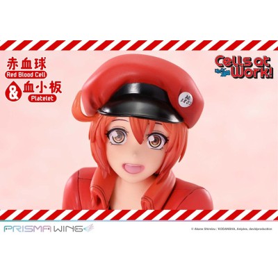 CELLS AT WORK - Red Blood Cell & Platelet Prisma Wing Prime 1 Studio PVC Figure 26 cm