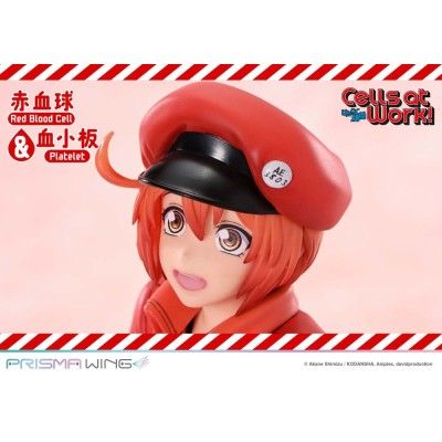 CELLS AT WORK - Red Blood Cell & Platelet Prisma Wing Prime 1 Studio PVC Figure 26 cm