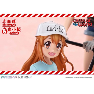 CELLS AT WORK - Red Blood Cell & Platelet Prisma Wing Prime 1 Studio PVC Figure 26 cm