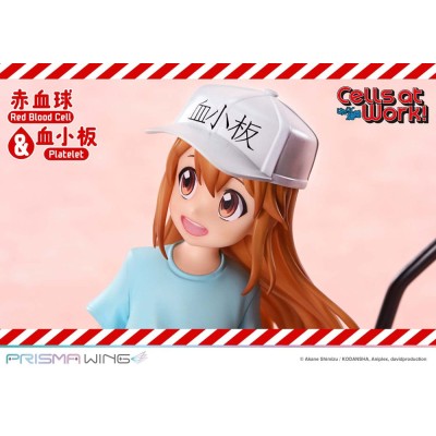 CELLS AT WORK - Red Blood Cell & Platelet Prisma Wing Prime 1 Studio PVC Figure 26 cm