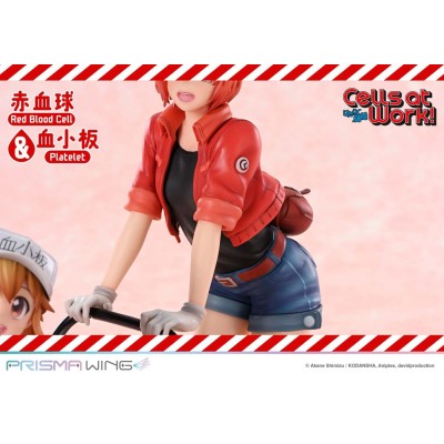 CELLS AT WORK - Red Blood Cell & Platelet Prisma Wing Prime 1 Studio PVC Figure 26 cm
