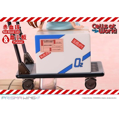 CELLS AT WORK - Red Blood Cell & Platelet Prisma Wing Prime 1 Studio PVC Figure 26 cm