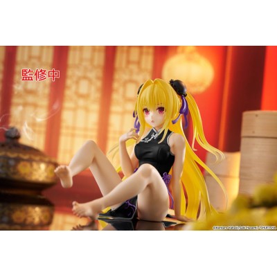TO LOVE-RU DARKNESS - Golden Darkness China Dress Ver. Renewal Desktop Cute Figure Taito PVC Figure 13 cm