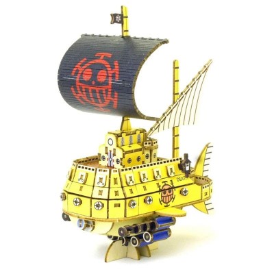 ONE PIECE - DIY Puzzle 3d in legno Boat Wa-Gu-Mi Law's Submarine