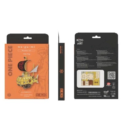 ONE PIECE - DIY Puzzle 3d in legno Boat Wa-Gu-Mi Law's Submarine