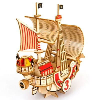 ONE PIECE - DIY Puzzle 3d in legno Boat Wa-Gu-Mi Thousand Sunny