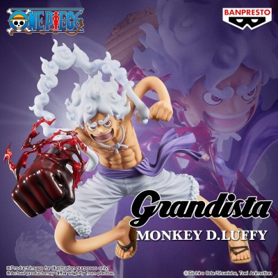 ONE PIECE - Monkey D. Luffy Grandista Gear 5 II Special Edition Banpresto PVC Figure 23 cm