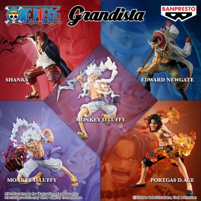 ONE PIECE - Monkey D. Luffy Grandista Gear 5 II Special Edition Banpresto PVC Figure 23 cm