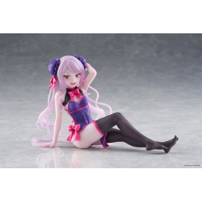 OVERLORD - Shalltear Chinese Dress Ver. Desktop Cute Taito PVC Figure 13 cm