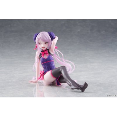 OVERLORD - Shalltear Chinese Dress Ver. Desktop Cute Taito PVC Figure 13 cm