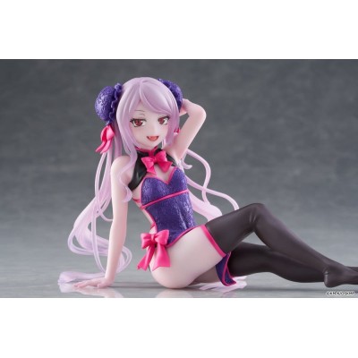 OVERLORD - Shalltear Chinese Dress Ver. Desktop Cute Taito PVC Figure 13 cm