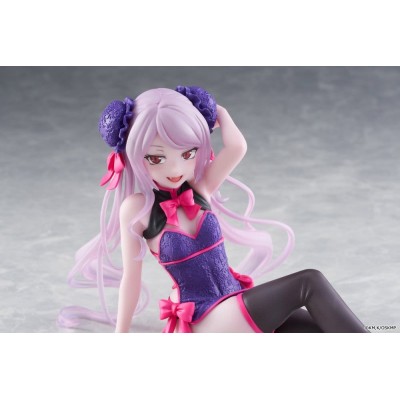OVERLORD - Shalltear Chinese Dress Ver. Desktop Cute Taito PVC Figure 13 cm