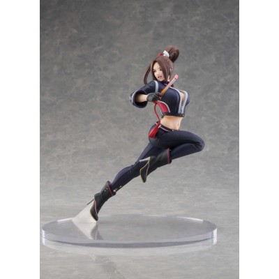 FATAL FURY: CITY OF THE WOLVES - Mai Shiranui 1/7 Golden Head PVC Figure 25 cm