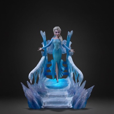 FROZEN - Elsa Art Scale Statue 1/10 Iron Studios Figure 23 cm
