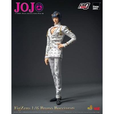 JOJO'S BIZARRE ADVENTURE: GOLDEN WIND - Bruno Bucciarati FigZero 1/6 ThreeZero Action Figure 31 cm