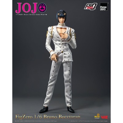 JOJO'S BIZARRE ADVENTURE: GOLDEN WIND - Bruno Bucciarati FigZero 1/6 ThreeZero Action Figure 31 cm