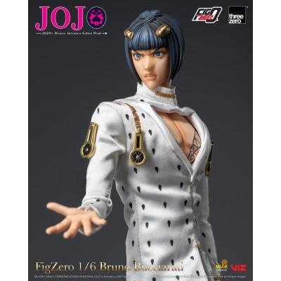 JOJO'S BIZARRE ADVENTURE: GOLDEN WIND - Bruno Bucciarati FigZero 1/6 ThreeZero Action Figure 31 cm