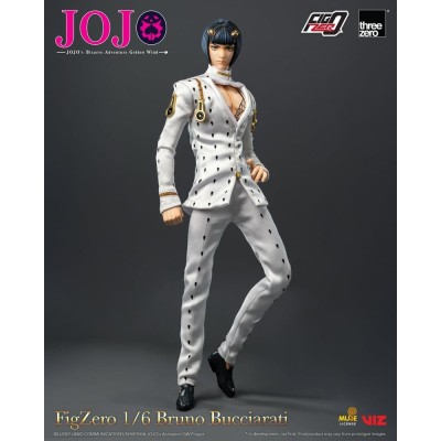 JOJO'S BIZARRE ADVENTURE: GOLDEN WIND - Bruno Bucciarati FigZero 1/6 ThreeZero Action Figure 31 cm