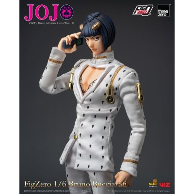 JOJO'S BIZARRE ADVENTURE: GOLDEN WIND - Bruno Bucciarati FigZero 1/6 ThreeZero Action Figure 31 cm