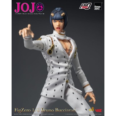 JOJO'S BIZARRE ADVENTURE: GOLDEN WIND - Bruno Bucciarati FigZero 1/6 ThreeZero Action Figure 31 cm