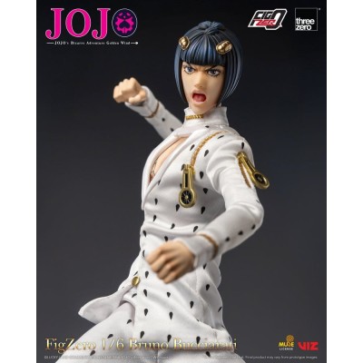 JOJO'S BIZARRE ADVENTURE: GOLDEN WIND - Bruno Bucciarati FigZero 1/6 ThreeZero Action Figure 31 cm