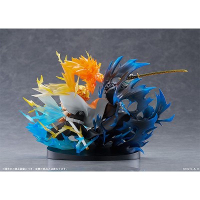 DEMON SLAYER - Zenitsu Agatsuma & Kaigaku Aniplex PVC Figure 15 cm