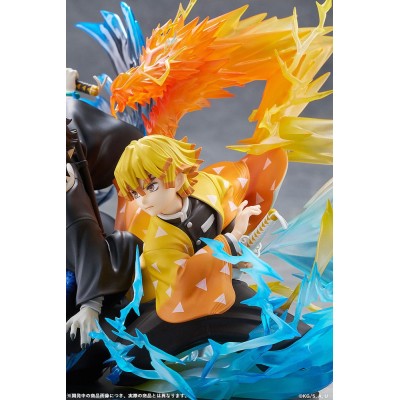 DEMON SLAYER - Zenitsu Agatsuma & Kaigaku Aniplex PVC Figure 15 cm