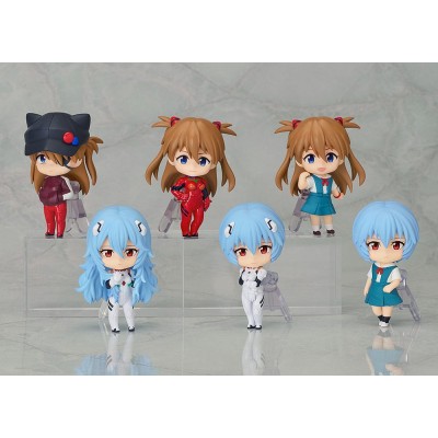 REBUILD OF EVANGELION - Surprise Collection Assortment (6) Nendoroid Action Figure 7 cm