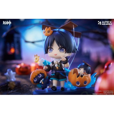 GENSHIN IMPACT - Wanderer You Ye Qi Xiang Series Chibi Chara APEX PVC Figure 10 cm