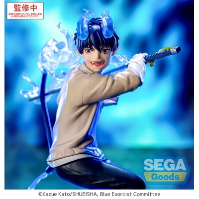 BLUE EXORCIST - Rin Okumura Xross Link Sega PVC Figure 18 cm