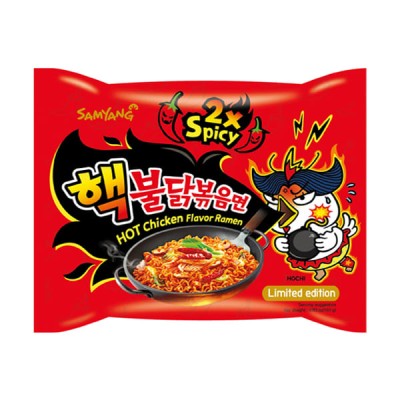 Buldak Hot Chicken Ramen – Noodles più piccanti al mondo (140g)