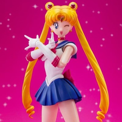 SAILOR MOON - Sailor Moon Crystal Star Compact Edition Bandai Action Figure 14 cm