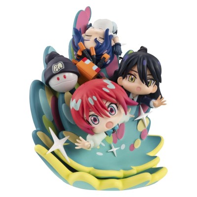 MOBILE SUIT GUNDAM GQUUUUUUX - FigUnity PVC Mini Statue Megahouse PVC Figure 13 cm