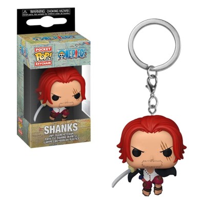 ONE PIECE - Shanks Vinyl Funko Keychains 4 cm 