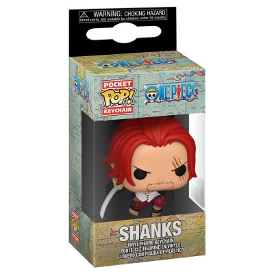ONE PIECE - Shanks Vinyl Funko Keychains 4 cm 