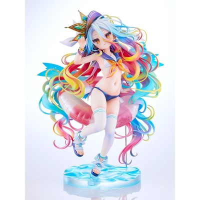 NO GAME NO LIFE - Shiro Sailor-Style Swimsuit Ver. 1/7 Good Smile Company PVC Figure 24 cm